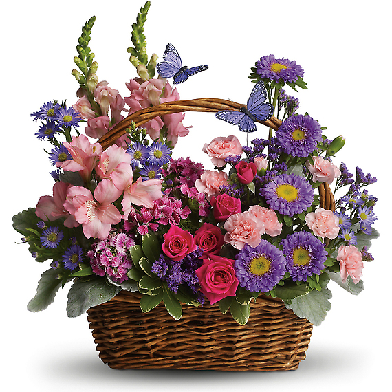 Country Basket Blooms