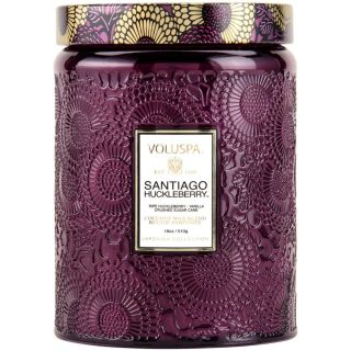 Santiago Huckleberry Large Jar Candle