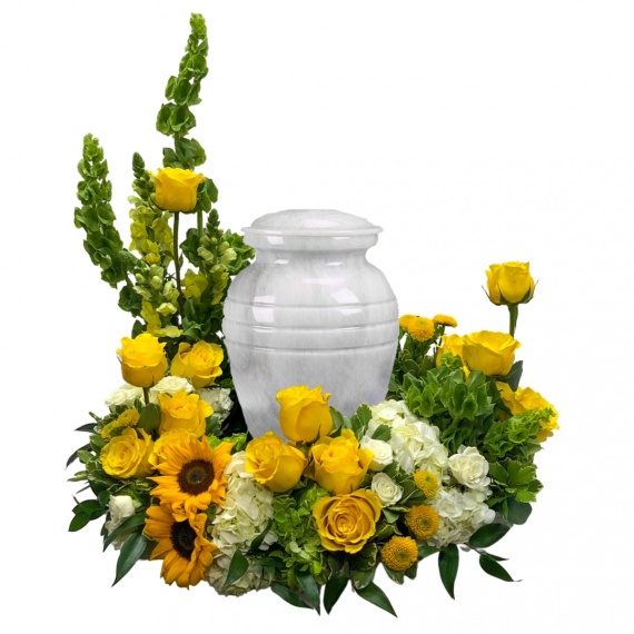 Sunshine & Rain Urn Arrangement