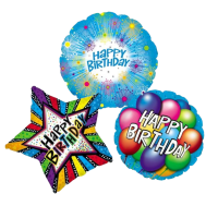 Birthday Basket with Balloon
