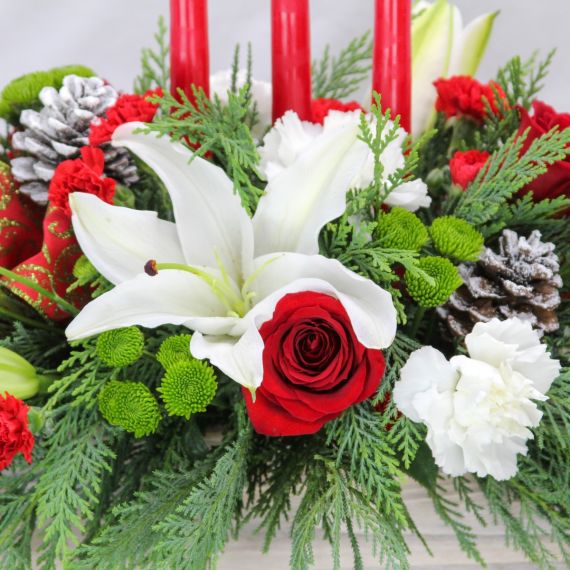 Holiday Gathering Centerpiece