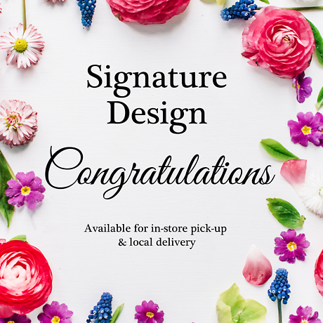 Congratulations Signature Design